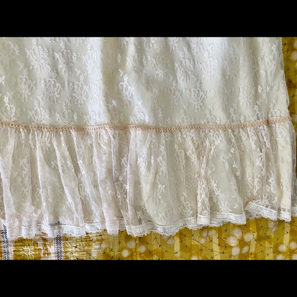 Candi Jones Black Velvet Lace Corset Prairie Dress - Picture 2 of 6